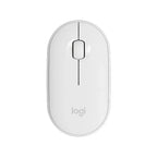 Souris Logitech PEBBLE M350 Blanche La Fabrique du PC