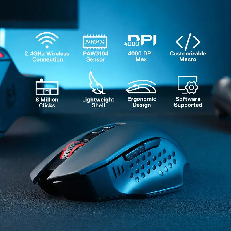 Souris Redragon M656 Noire La Fabrique du PC