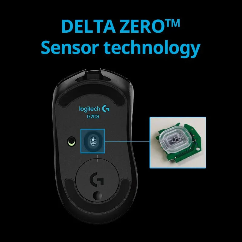 Souris Logitech G703hero Noir La Fabrique du PC