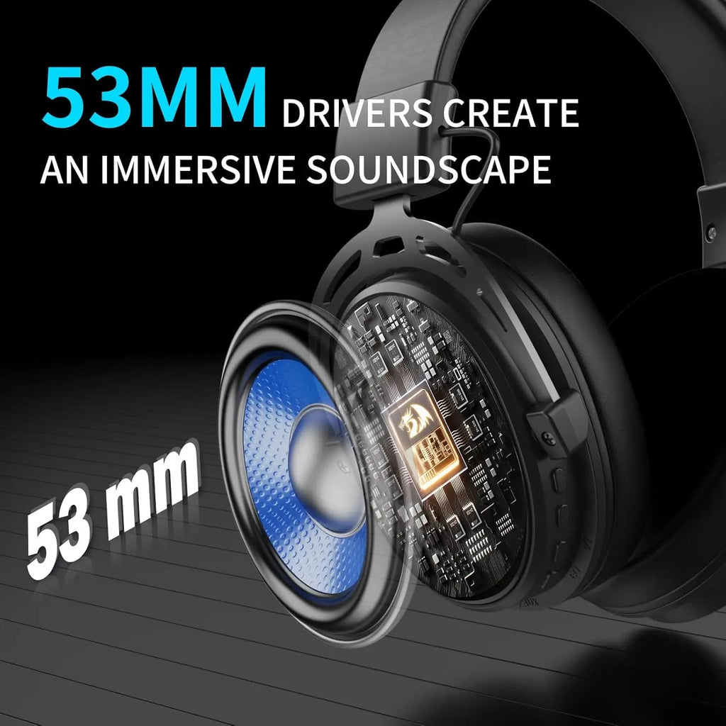 Casque Redragon H375 Noire La Fabrique du PC