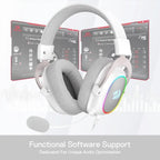 Redragon H510 Zeus-X Blanc La Fabrique du PC