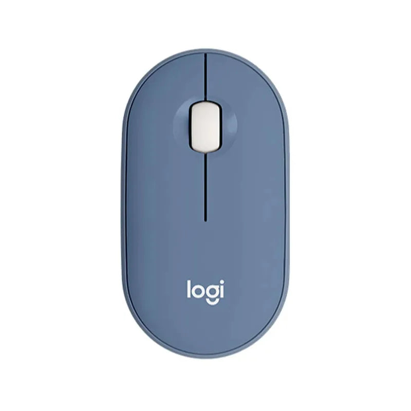 Souris Logitech PEBBLE M350 Bleu La Fabrique du PC
