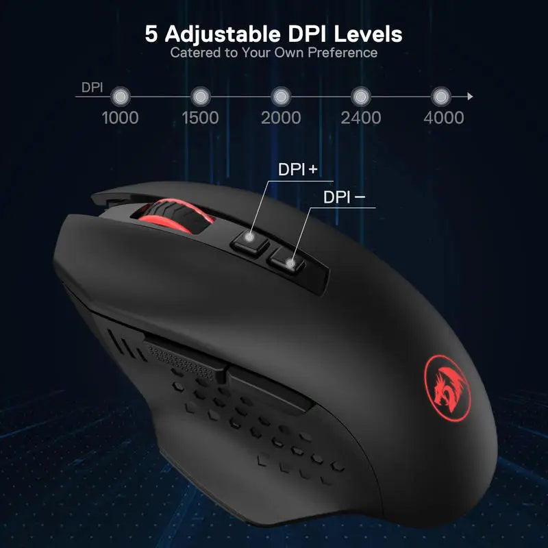 Souris Redragon M656 Noire La Fabrique du PC