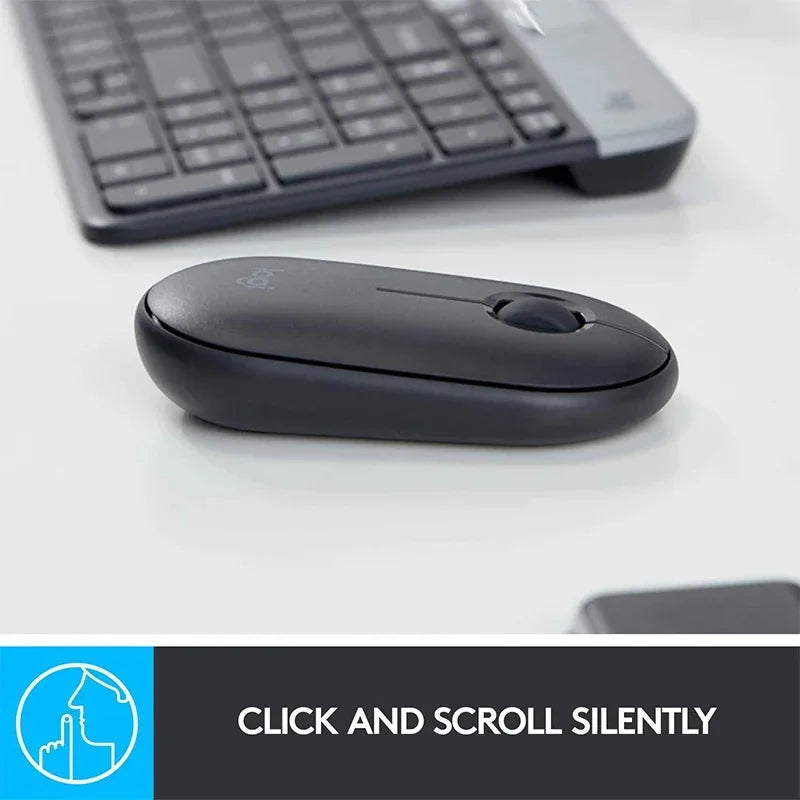 Souris Logitech PEBBLE M350 Blanche La Fabrique du PC