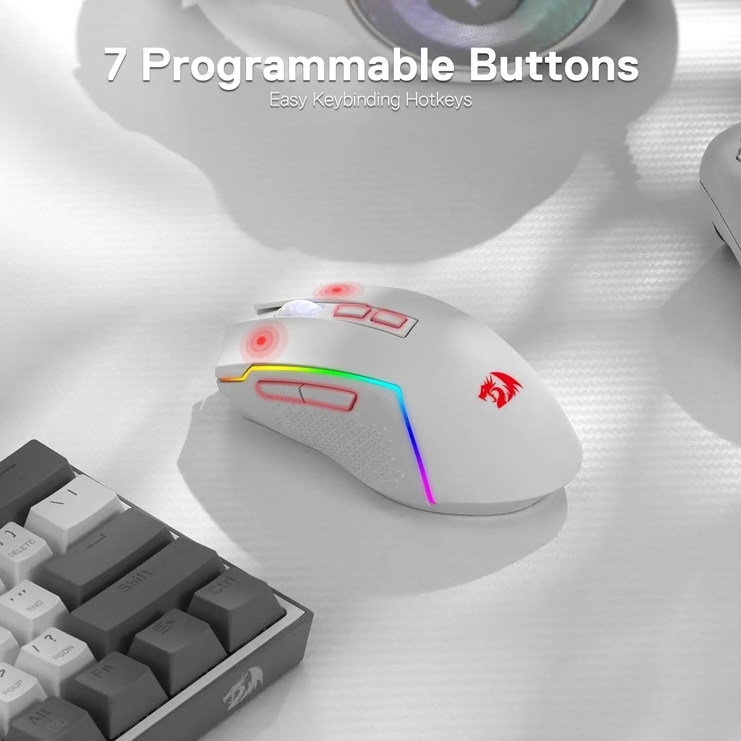 Souris Redragon M693 Noir La Fabrique du PC