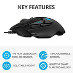 Souris Logitech G502hero Noire La Fabrique du PC